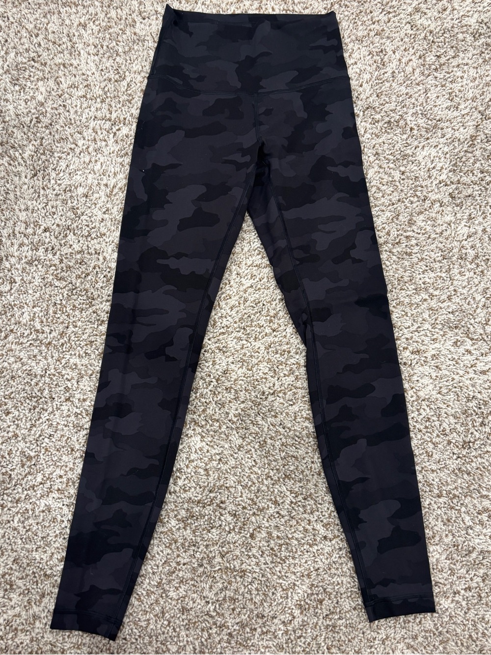lululemon athletica Black Camo High-Rise